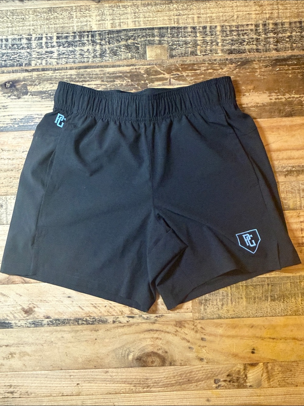 Youth Perfect Game Athletic Black Performance Shorts size 10-12